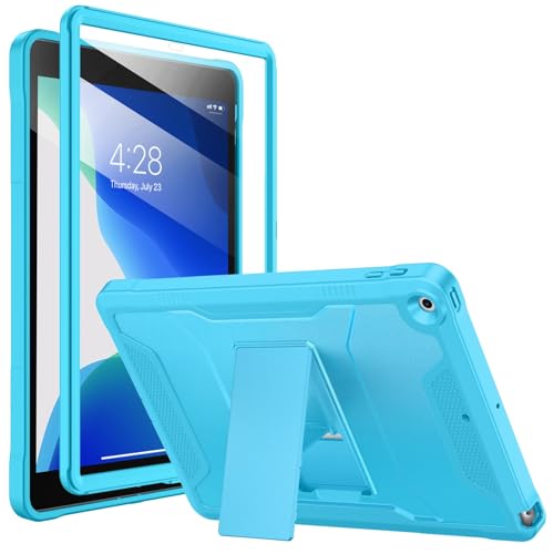 Soke Case for iPad 9th/8th/7th Generation 10.2-Inch - New Cyan Blue