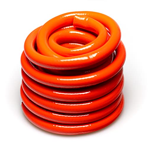 NAKA Tuyau à gaz propane butane 6/9/10 mm x 3 mm 20 bar | Tuyau pour barbecue à gaz, cuisinière à gaz, poêle à gaz, accessoire utile pour camping-car, vendu au mètre (5 m Φ9 mm)