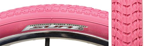 Sunlite Cruiser 927 Tires, 26 X 2.125, Pink/Pink #TOP4