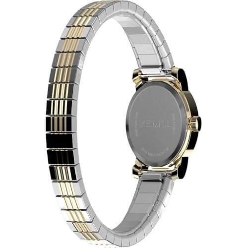 Image of Timex Women's Cavatina Watch - TPearl Dial Gold-Tone Case