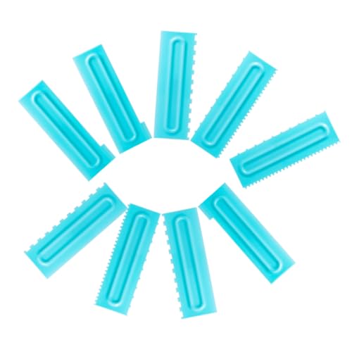 Cabilock 9 Pezzi Raschietti per Torte PP Leggero Strumenti per Decorazione e Livellamento Fondente e Crema Facili da per da Te e Uso Professionale