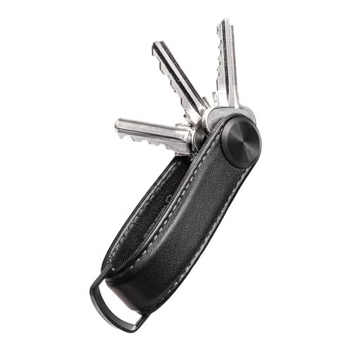 Orbitkey Key Organizer Pro - Leder, Blackout, Einheitsgröße