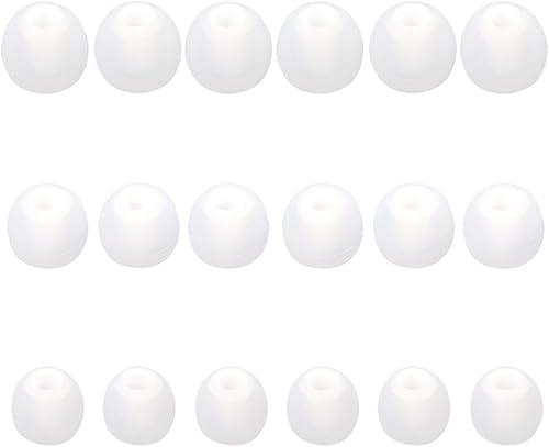 DMZHY 9 pares de puntas de auriculares de repuesto para auriculares, puntas de repuesto para auriculares de silicona, piezas de repuesto para