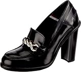 Tommy Hilfiger Damen Tommy Twist Slipper mit hohem Absatz Pumps, Schwarz, 40.5 EU