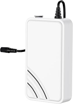 Battery for Portable Oxygen 2500mAh Battery Compatible with NT05/NT03Battery Life2-2.5H, white