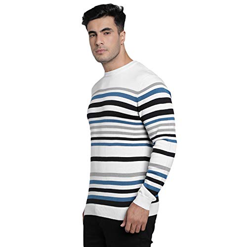 Image of Red Tape Men's Blend,Cotton Acrylic Casual Round Neck Sweater