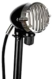 Apex Apex327 High Impedance Dynamic Harmonica Harp Hypercardioid Microphone with Integrated 1/4' Cable and Volume Control