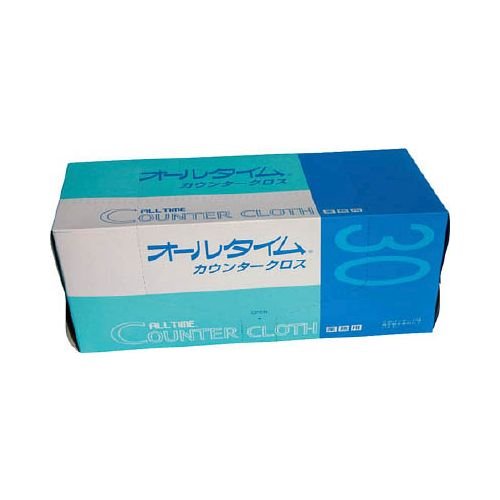 東京メディカル カウンタークロス厚口大判 61x61cm ホワイト 30枚入り FT350