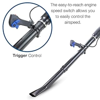 Hyundai Petrol Backpack Leaf Blower, 170mph, 52cc 2 Stroke Engine With Support Harnesses, Anti-vibration, 55 Mins Per Litre Of Fuel