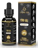 CALIU CBD | CBD OIL |Aceite de CBD puro 25% 30ML 7500Mg | Base Aceite cáñamo enriquecido con CBD |Extracto fresa 0% THC |1200 gotas de Cannabidiol PREMIUM| | Fabricado EU
