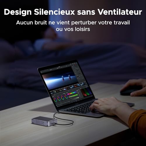 Boîtier USB 4 NVMe UGREEN 40Gbps et M.2 SSD