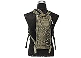 Lancer Tactical MOLLE Attachable Hydration Backpack (OD)