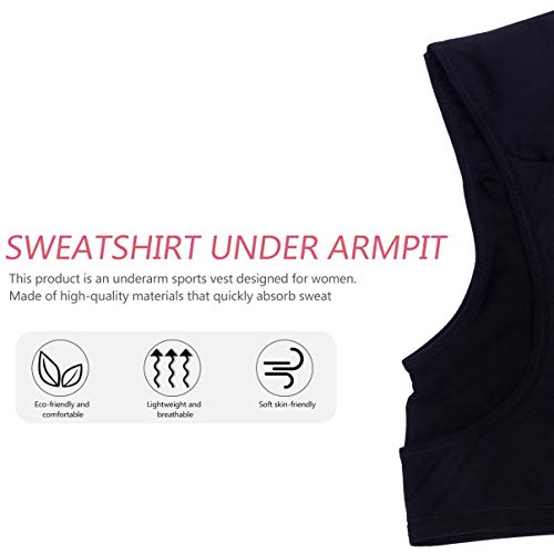 Schweißpads Achselpads Achsel Weste Damen Atmungsaktive Saugfähige Schweiß Pads gegen Schweißflecken und Geruch für Mädchen Frauen Unterarm Achselhöhlen Pads