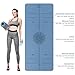 Yoga Mat Non Slip TPE Thick Yoga Mat with Alignment Mark, Large Size 72