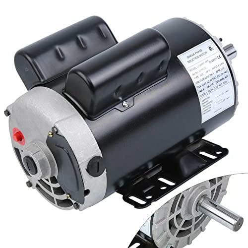 5Hp Air Compressor Electric Motor 4.6Kw 3450Rpm Single Phase Electric Motor 56 Frame Electric Motor General Purpose Single Phase Motor 7/8In Shaft #TOP1