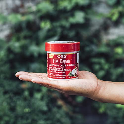 Ors Hairepair Coconut Oil And Baobab Anti-Breakage Conditioning Creme, 142 G #TOP2