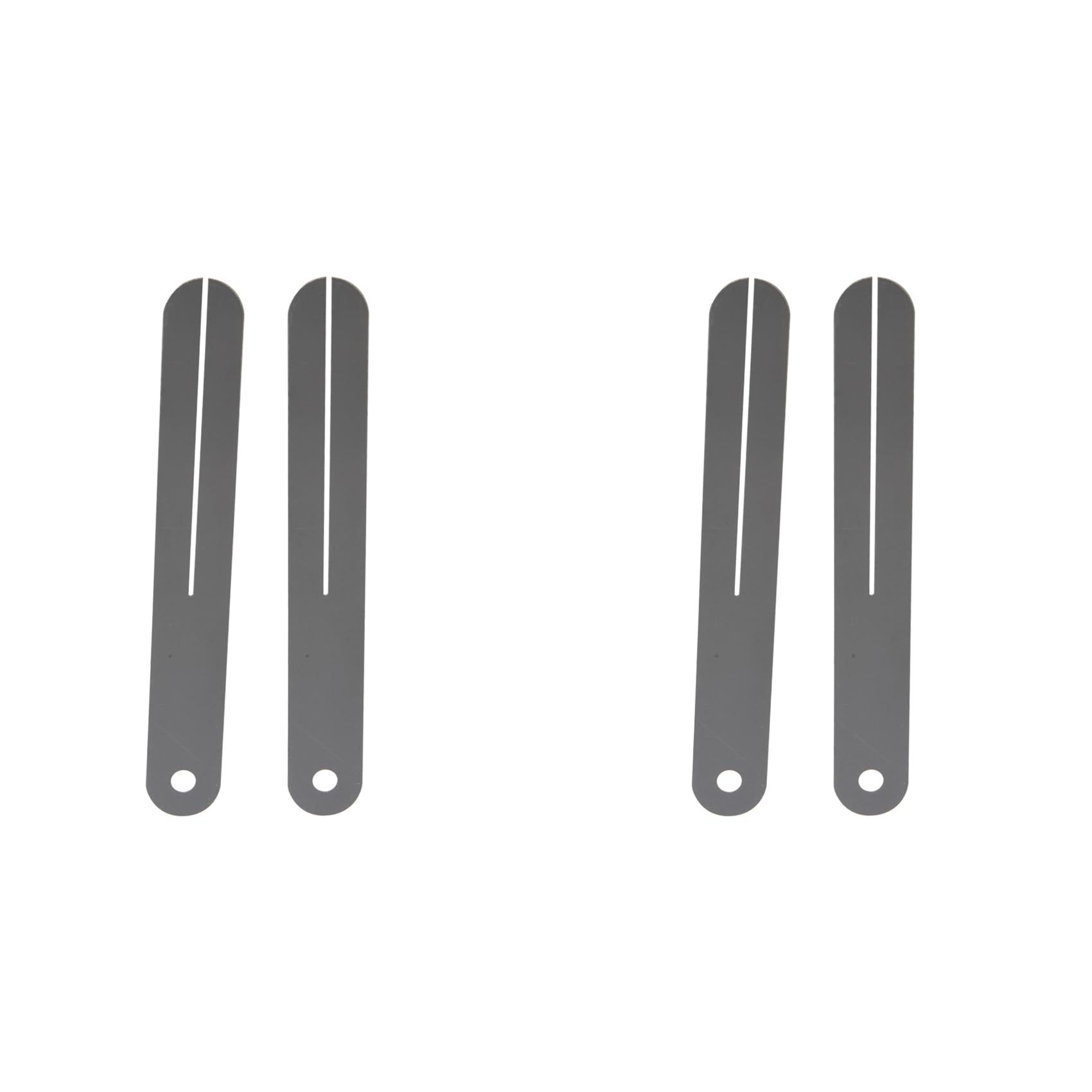 Xnuiasqe 4pcs Fret Puller Fretboard Fingerboard Fret Repair Tool Protector Steel Plate for Electric Guitar and
