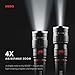400-Lumen Handheld Work Light Flashlight: Chip on Board (COB) Technology; Red Light Mode and Red Flashing Light Mode; 4x Adjustable Zoom with Magnetic Base - NEBO Slyde+ 400 Gray- 6783