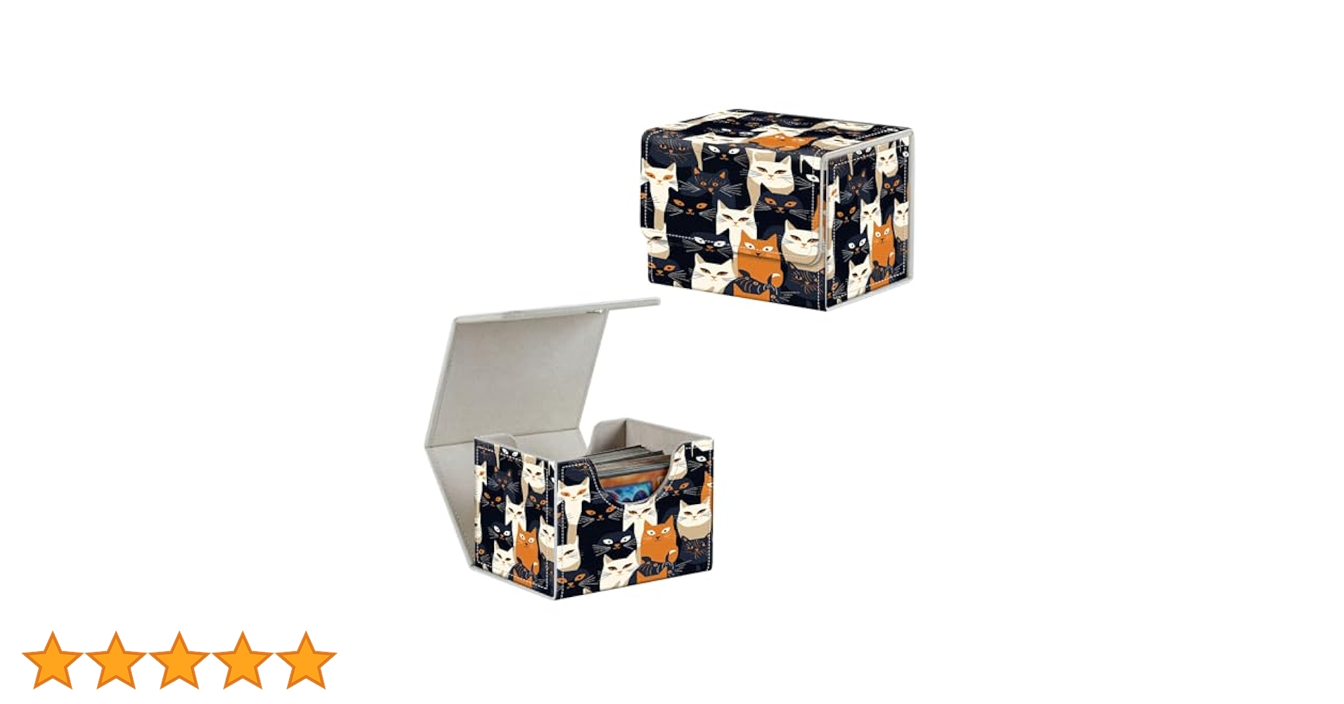 Amazon.co.jp: HEAKIERG 猫カードデッキボックスオーガナイザー