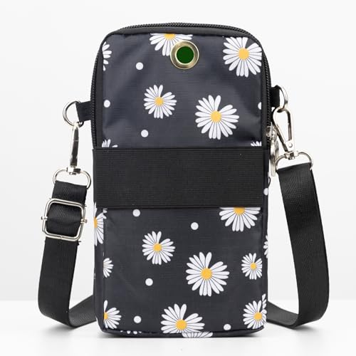 Image of JANKS Small Crossbody Bag for Women - Mini Phone Purses with Crossbody Strap and Wallet - Nylon Arm Bag