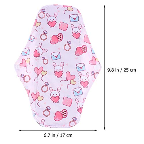 Healifty Pano Sanitário Reutilizável Menstrual Guardanapo Sanitário Menstrual com Bolsa para Senhora