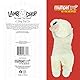 Multi Pet Offiziell Lizenziertes Lamb Chop Jumbo-Hundespielzeug, Plüsch, 61 cm, Weiß