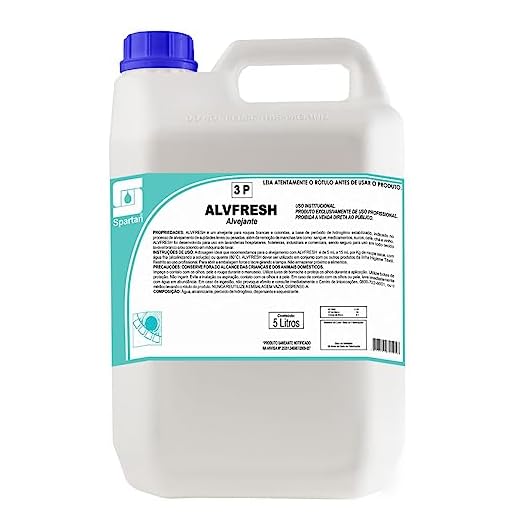Alvejante Alvfresh 5lt Spartan