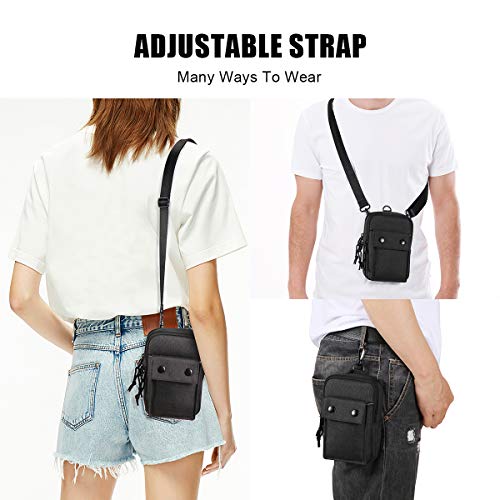 Yipinu Small Crossbody Bag For Men And Women - Upgraded Rfid Blocking Shoulder Messenger Bag, Stylish And Easy To Carry #TOP1