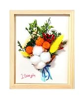 Natürliche getrocknete Blumen mit Rahmen, geeignet für handgemachte, DIY natürliche getrocknete Blumen Kit