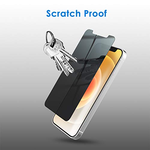 JETech Privacy Screen Protector for iPhone 12/12 Pro, 2-Pack by JETech - Used condition - Image 6