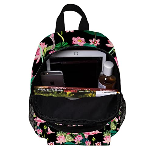 Sac à dos pour garçons et filles flamant rose petit format 30cm cartable multicolore - 5