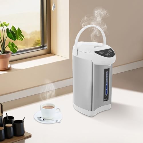 Calentador de Agua Eléctrico 4L Acero Inoxidable Gris miniatura 2