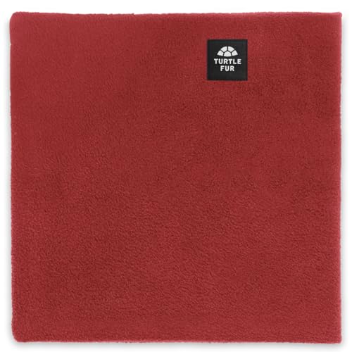 Turtle Fur Chelonia 150 Classic Fleece Double-Layer Neck Warmer, Red
