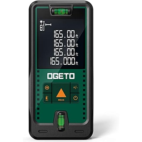 Medidor Láser OGETO IP54 con Niveles de Burbuja Cover