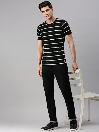 Image of ONN Men's Striped Relaxed Fit T-Shirt