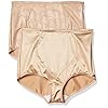 Bali-Womens-Jacquard-Mesh-Tummy-Panel-Firm-Control-Shapewear-Brief-2-Pack-Fajas-DFX710 Bali womens Jacquard Mesh Tummy Panel Firm Control 2-pack Fajas Dfx710 shapewear briefs, Nude/Nude Deluster, 3X-Large US