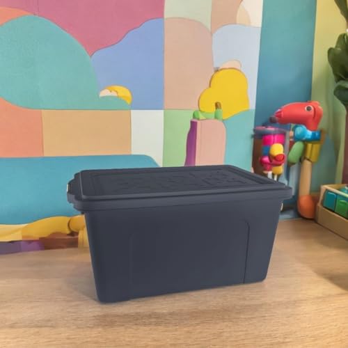 Kit com 3 Caixas Organizadoras 70L - Organização Máxima