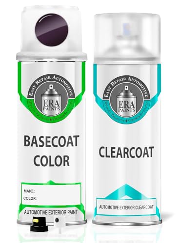 ERA Paints PCD/VCD - Black Eye Metallic for CHRYSLER Exact Match Automotive Touch Up Paint Spray - Essential Kit