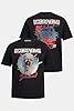 JP 1880 Men's T, Band Shirt, Scorpions, Half Sleeves, Black, 3XL #3