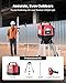VEVOR Rotary Laser Level Kit, 1650ft 360-Degree Self Leveling Red Horizontal Laser Transit,with Heavy-duty Tripod, Receiver, Remote Control, Toolcase, IP54 Waterproof, 0.06 in/100 ft for Construction