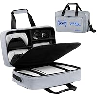 UUBOXS Funda de Transporte para PS5 Slim, Bolsa de Viaje
