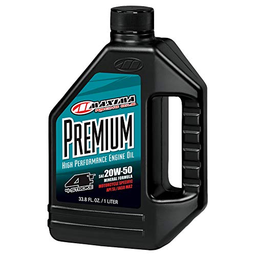 Aceite Maxima Premium 4-Stroke 20W-50 1 Litro miniatura 1