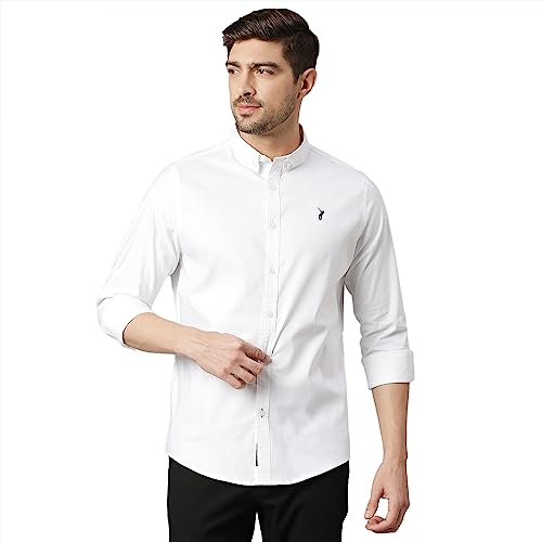 Thomas Scott Mens | Full Sleeve | Solid | Slim Fit | 100% Cotton ...