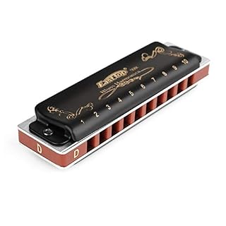 Easttop Professional Harmonica Blues Key of D 10 Hole 20 Tone Heavy Duty with Case & Cleaning Cloth for Professional Player,Beginner,by Eison-East Top,Black,Great Christmas Gift - Les Beatles, Paul McCartney, John Lennon, RIngo Starr, George Harrison Easttop Professional Harmonica Blues Key of D 10 Hole 20 Tone Heavy Duty with Case & Cleaning Cloth for Professional Player,Beginner,by Eison-East Top,Black,Great Christmas Gift – Image 4