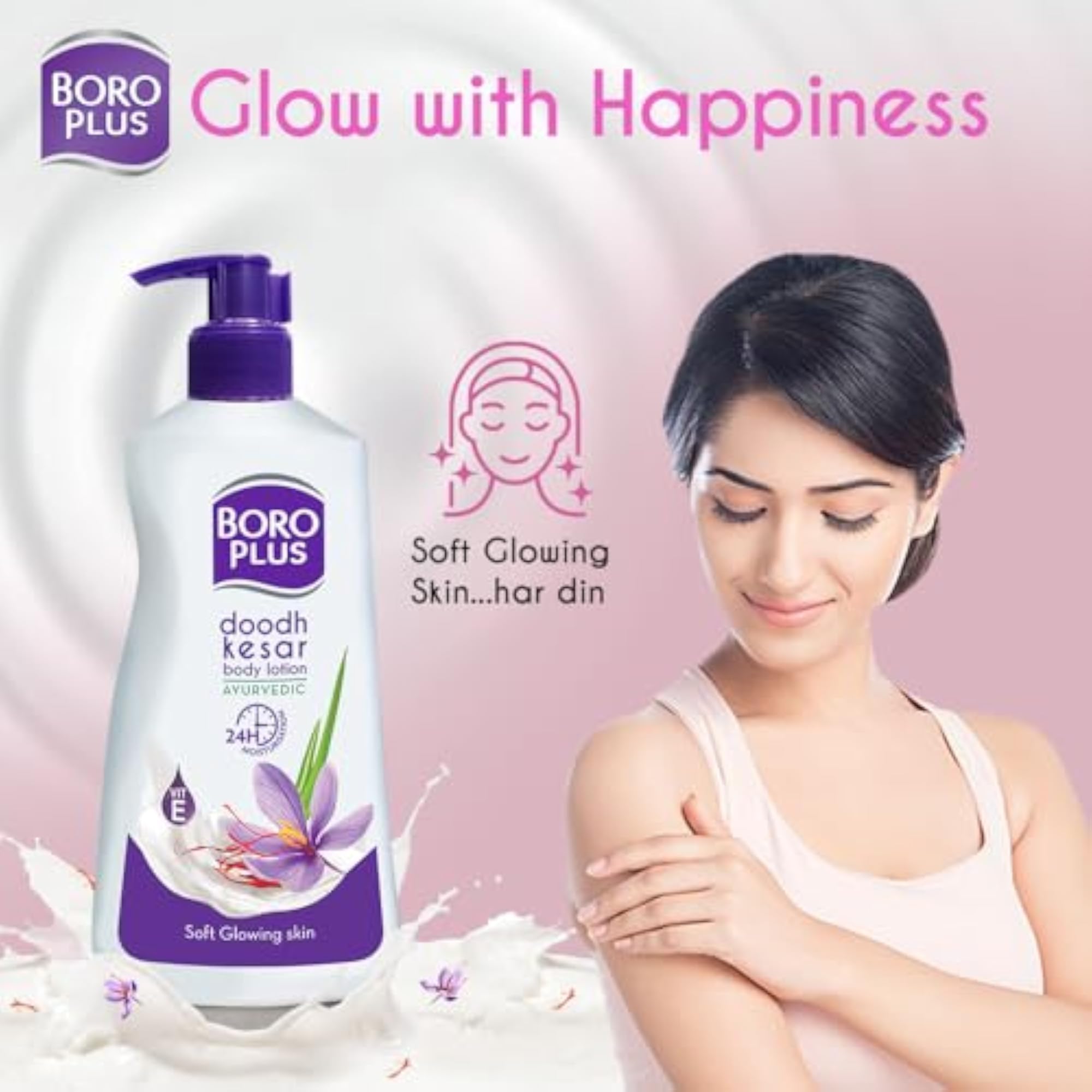 Ayurvedic Body Lotion for 24Hrs Moisturisation