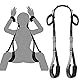Bondageset BDSM Sex Fesseln Set mit Handschellen Fußfesseln Extrem Betten Bondage Sexspielzeug Verstellbar Oberschenkel Fessel Sex Toys für Paare Anfänger und Fachmann