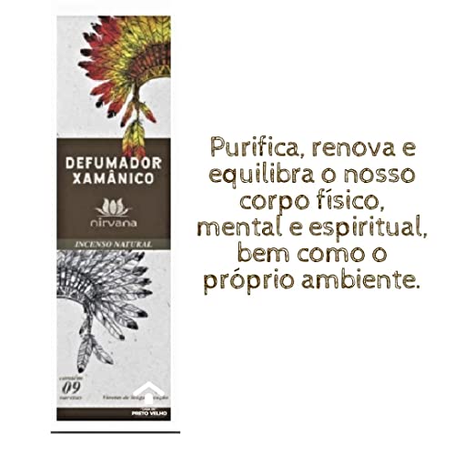 KIT Incenso Nirvana Aromas - LIMPEZA E PROTEÇÃO - 9 caixas 81V