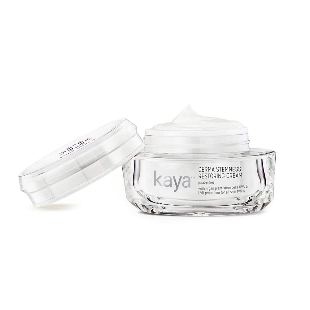 Kaya Derma Stemness Restoring Cream | Anti- Ageing | Rejuvenated & Youthful Skin | UVA & UVB Protection | All Skin Types | 50ml