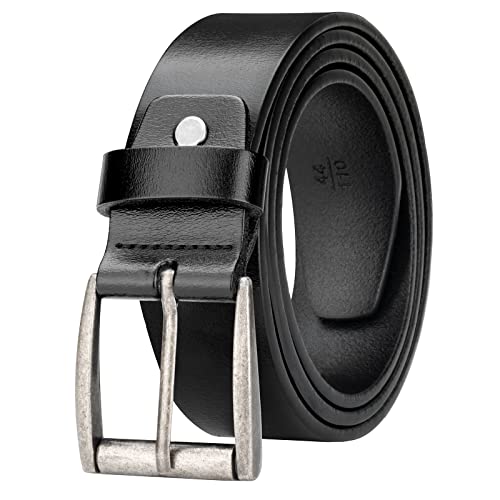 Taffeta Alley Genuine Leather Belt for Men,Mens Casual Leather Work Belt