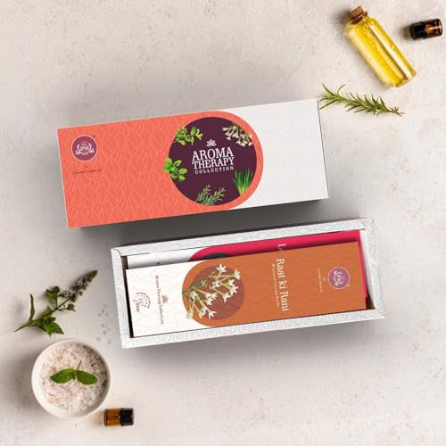 Image of Prabhu Shriram Exotic Luxury Incense Sticks | Aromatherapy Collection | Low Smoke, Long Burning Organic Incense | Low Smoke, Long Burning Organic Incense | Cardamom, Vetiver, Clove, Jasmine
